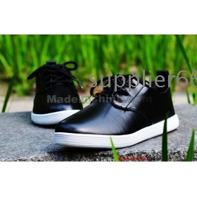 Free shipping 2012 man shoes recreational shoe/low han edition for shoes/white L23 black leather shoes