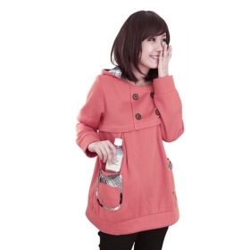 Han edition maternity pregnant women who dress coat spring fashion/coat/lactation garments go out with lactation coat