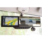 7.5" Car Rearview Mirror 5" HD DVR WINCE6.0 GPS AV-in Navigation with 