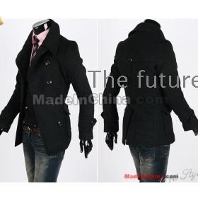 free shipping new Men's dust coat size M L XL  