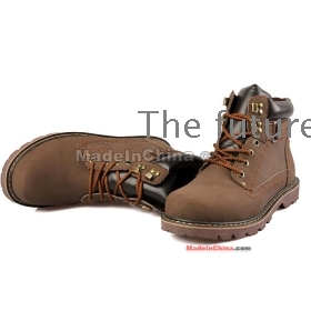 free shipping brand new Men's  boots leather boots mountaineering shoes size 38 39 40 41 42 43 az3