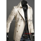 free shipping EMS new Men's Double-breasted dust coat size M L XL  