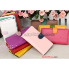 free shipping brand new Men and women use buckle card bag wallet lovely purse burse 5pcs   