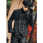 free shipping new Men's Double-breasted coat  size M L XL  