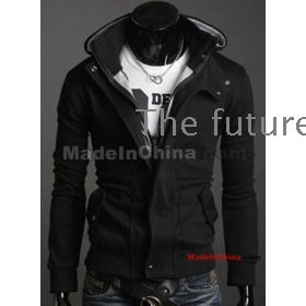 hot sale free shipping new Men's Even cap long-sleeved cardigan garments jacket size M L XL XXL H1