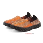 free shipping brand new Sandy shoes recreational canvas linen woven straw sandal shoes lazy shoes size 36 37 38 39 40 41 42 43 44 v2