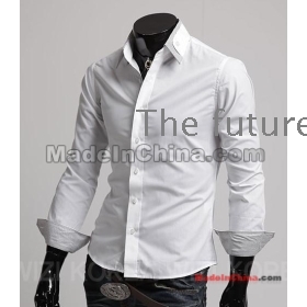 free shipping new men's Long sleeve shirt pure cotton shirts size M L XL   