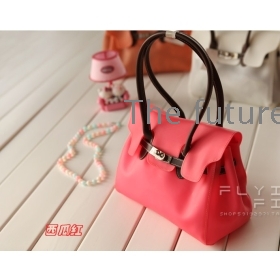 Candy colors come super import silica gel grinds arenaceous translucence jelly packets hand bill of lading shoulder bag female bag