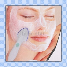 Électrique portatif Massager facial de beauté de peau Cleaner avec boîte vendue au détail , expédition libre