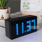 FREE SHIPPING  NEW&Big screen  led  alarm clock KT3188B-BU