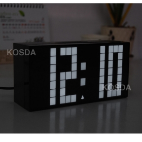 Big Screen luminous led digital alarm clock desk clock wall clock with countdown clockdown function