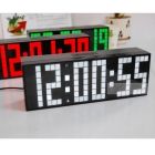 Novelty Gift  For Elders Digital Led Wall Clock Desk Clock Canlendar Clock Table Clock