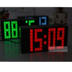 Red Color Fashion Style LED Digital  Alarm Clock Desktop Clock Wall Clock