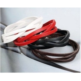 Free shipping~New! Hemp Surfer Tribal Multi Wrap  Leather Bracelet 