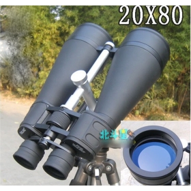FREE SHIPPING 20X80 binoculars Glimmer night vision large-caliber high-powered giant Telescope