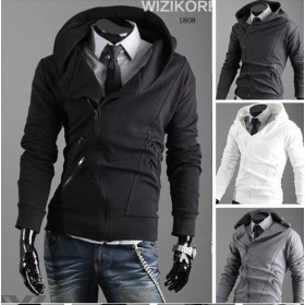 Jassen en Mantels Heren Winterjas Heren Bomber Jassen Multiple Zipper Jacket