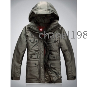Free shipping !!! 2012 New Men's Brand winter Outdoor White duck down waterproof Down Jacket Coat / S-XXXL 