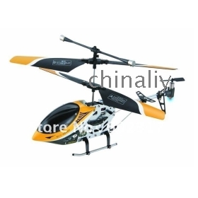 Wholesale New 23cm 9808 3CH 3  Metal Gyro Mini RC Helicopter remote control RTF ready to fly rc airplane low shipping 