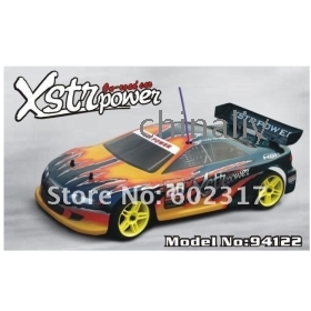 Wholesale - HSP XSTR 94122 1/10th Scale Nitro gas 4wd RTF On Road ing rc Pivot Ball Suspension Buggy RC Car / Drift car 