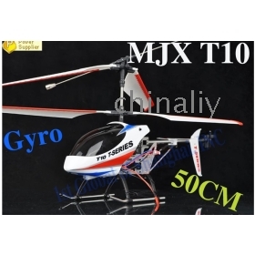 Wholesale 12pcs/lot 3.5-ch MJX T-SERIES 2011 new T10 large metal gyro 3D full flight with lights RC Helicopter 