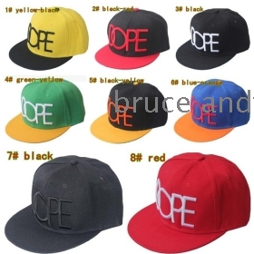 Free Shipping DOPE letter embroidery Tablet cap, Hip-hop baseball caps, Sport hat, Snapbacks hats, Adjustable