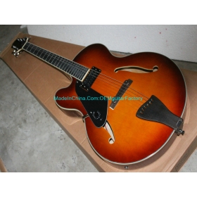 Left Hand Honey  Hollow Jazz Guitar High Quality Musical instruments