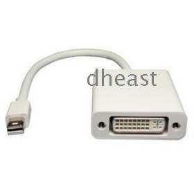 Mini DisplayPort to DVI cable, mini DP to DVI cable