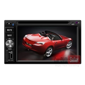 6.2 & quot; 2 Din Universal Dash Auto DVD-soitin GPS Car Video Player Radio Bluetooth TV Map Autostereot Car Audio 6203