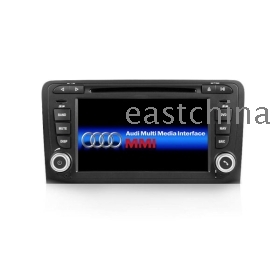 7 Inch 2-Din Car DVD Player & GPS for Audi A3 Car Stereo with Bluetooth Radio TV RDS Map  Screen Support Phone Book