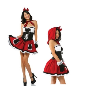  Dress Halloween Costume Queen Dresss 3pcs /lot HS052