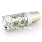 White S25 1156 Ba15s P21W SMD LED 50W Car Reverse Brake Turn Tail Light Bulb