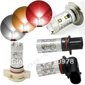 Poder más elevado libre 50W del envío LED Bombillas H4/H7/H8/H11/H16/P13W/9005/9006 del coche LED bombillas antiniebla