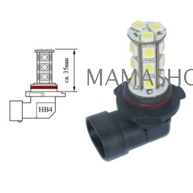 נורת LED CAR אור לבן אוטומטית SMD 9005 hb4 צריכת חשמל גבוהה ערפל צד להחליף HID