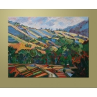 Wholesale - HUGE CARMEL HARTMAN PAINTING CALIFORNIA PLEIN AIR LANDSCAPE LISTED