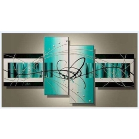 Wholesale -2012 HAND WORK Modern Abstract Canvas art Oil Painting 