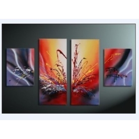 Wholesale - handcraft art ABSTRACT HUGE WALL ORNAMENTS CANVAS OIL PAINTING
