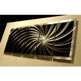 Wholesale - Wow Silver Night Abstract Metal Wall Art Sculpture Modern Decor