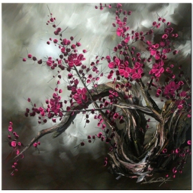 2011 Wholesale - Modern Art Huge Oil Painting:Flower Art   023