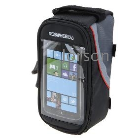 3 Colors Outdoor Cycling Riding Sport Bike Bicycle bag,Frame Front Tube Bag for Cell Phone PVC Free shipping 