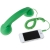 3.5mm Audio jack volume Réglable rétro téléphone POP combiné pour iPhone 4 / 4S couleur verte Livraison gratuite + Drop Shipping