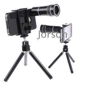 10X Zoom Optical Lens Phone Telescope Camera Lens with Tripod for i P hone Smart Mobile Phone ,Free Shipping+Drop Shipping 