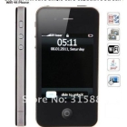 3.5 inch  Wifi Java Single Card Capacitive  Screen Cell Phone (white)