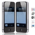 3.5 inch S888 Cell Phone WiFi Dual SIM Capacitive  Screen (Black)