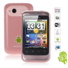 2.8 inch G13 Android 2.2 Smartphone WiFi Dual SIM  Screen (pink/white)