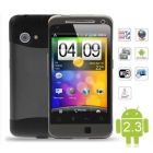 3.5 inch V1 Android 2.3  Smartphone Dual SIM WCDMA+GSM with Capacitive  Screen WiFi GPS (Grey)