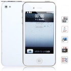S4 16GB+ Cell Phone Dual SIM 3.5 inch  Screen with Java FM  (White) Cheap WiFi  TV Mobile Phone