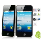3.5 inch Android 2.2 H6300 Wifi GPS Dual SIM Capacitive  Screen Smartphone (Black)