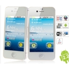 3.5 inch Android 2.2 H6300 Wifi GPS Dual SIM Capacitive  Screen Android Smartphone (White) Smartphone (Black)