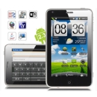 5.0 Inch ZOHO WG1103 Android 2.3 3G Smartphone WCDMA+GSM WiFi GPS Analog TV Dual SIM Capacitive  Screen (Black)
