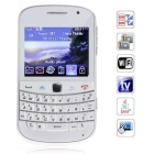 2.4 inch  Screen Cell Phone Dual SIM WiFi Analog TV QWERTY Keyboard  (white)